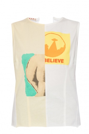 Printed tank top, zdjęcie 1 Printed tank top od Marni